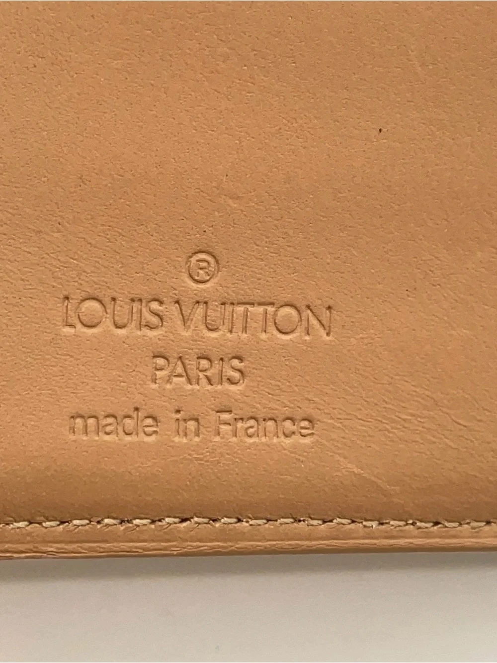 Louis Vuitton Vernis Portefeuille Viennois Beige